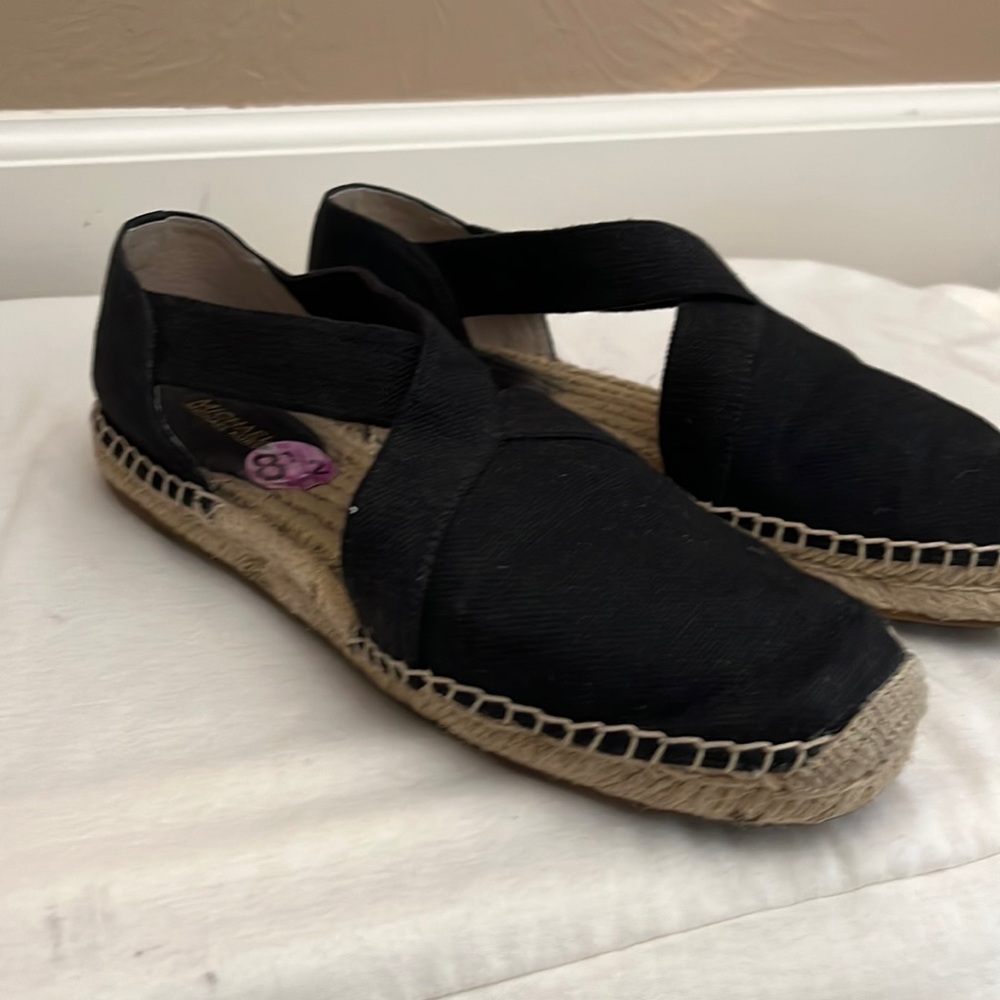 Black MK sandals